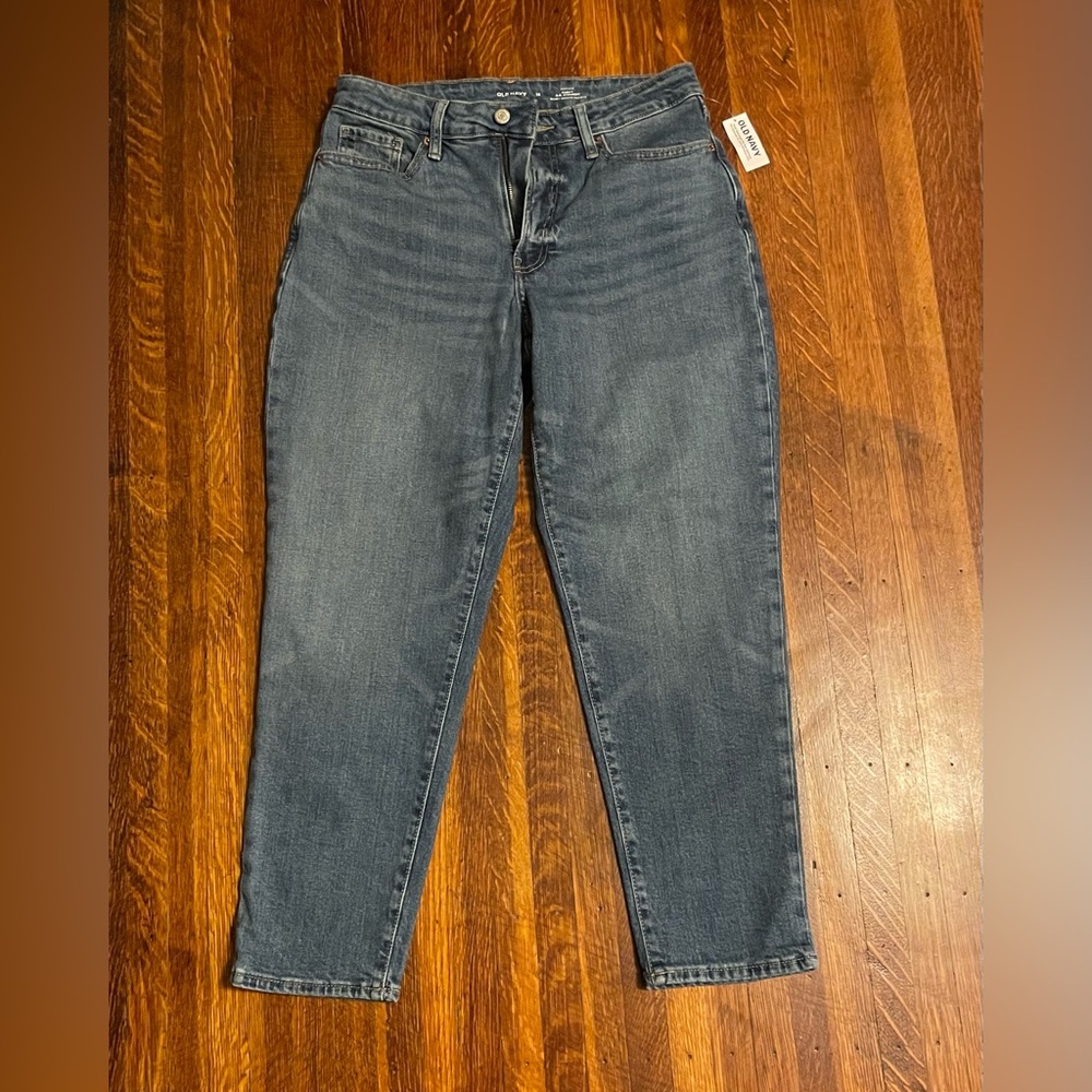 NWT Old Navy Curvy High-Waisted OG Straight Ankle Jeans